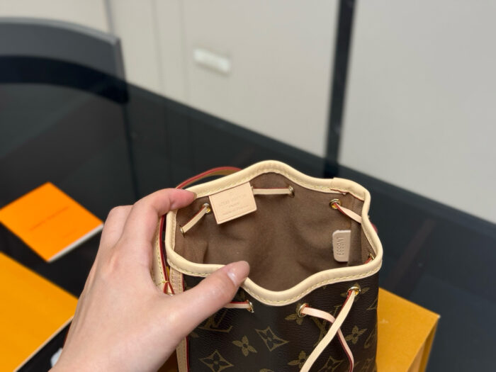 Louis Vuitton New Nano Monogram Bucket Bag - Image 4