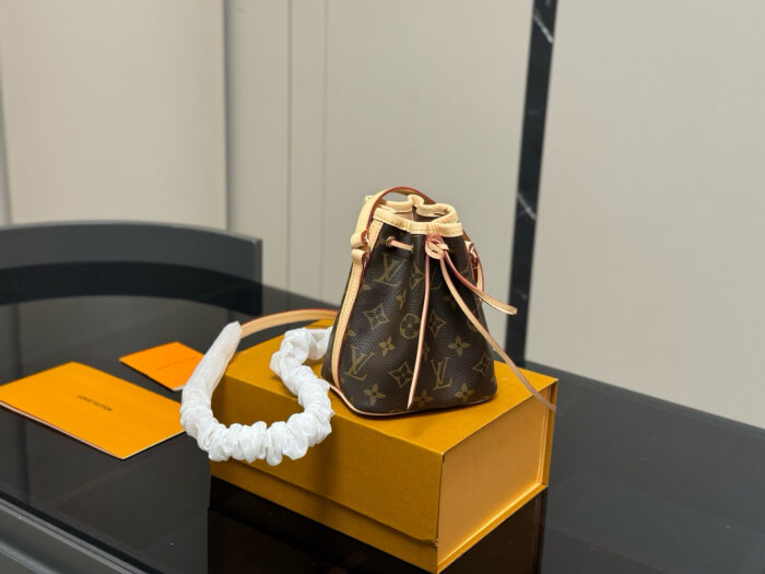 Louis Vuitton New Nano Monogram Bucket Bag - Image 5