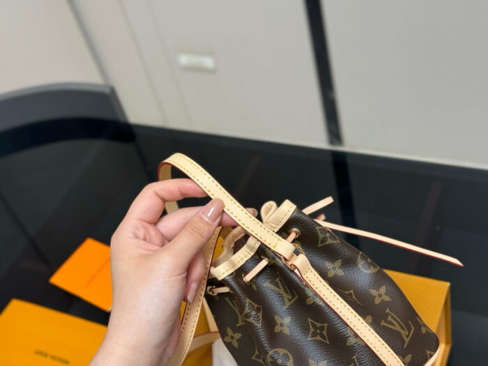 Louis Vuitton New Nano Monogram Bucket Bag - Image 6