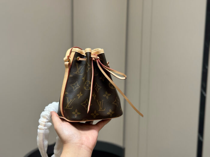 Louis Vuitton New Nano Monogram Bucket Bag - Image 9