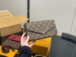 Louis Vuitton Three-Piece Set Tri-Function Bag Original Fabric Lining Enhanced Quality - Image 9