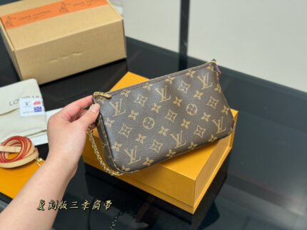 Louis Vuitton Mahjong Bag Replica Edition Colour-Changing Leather Includes Long And Short Shoulder Straps