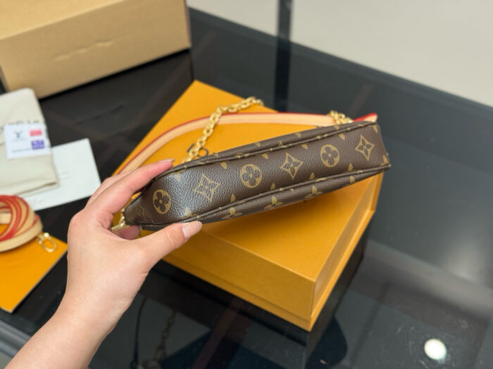Louis Vuitton Mahjong Bag Replica Edition Colour-Changing Leather Includes Long And Short Shoulder Straps - Image 8