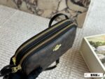 Coach Compact Camera Bag With Double Zipper Closure – Small In Size Yet Spacious Inside. Dimensions: 19 × 12 Cm - Image 3