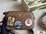 Coach Small Camera Bag Double-Zipper Design Compact Size With Ample Capacity - Image 8