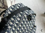 Dior Monogram Backpack With Oblique Pattern Embroidery Comfortable And Adorable - Image 3