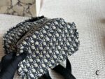 Dior Monogram Backpack With Oblique Pattern Embroidery Comfortable And Adorable - Image 7