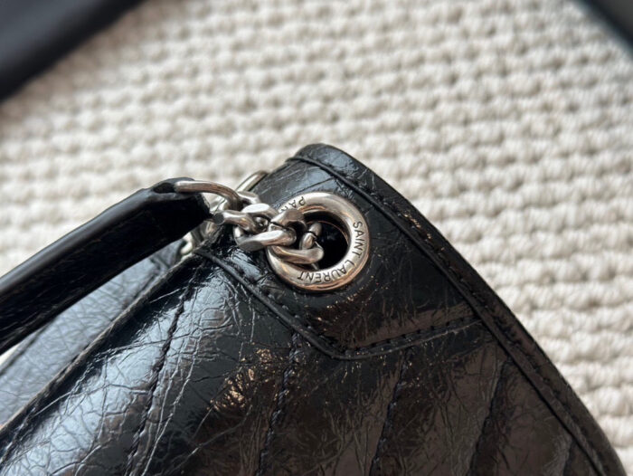 Yves Saint Laurent Niki Bag Haute Couture Edition Imported Cowhide Leather Soft And Supple Texture - Image 2