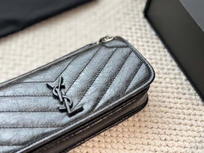 Yves Saint Laurent Niki Bag Haute Couture Edition Imported Cowhide Leather Soft And Supple Texture - Image 5