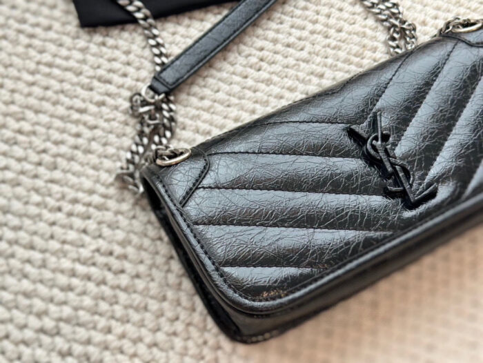 Yves Saint Laurent Niki Bag Haute Couture Edition Imported Cowhide Leather Soft And Supple Texture - Image 6