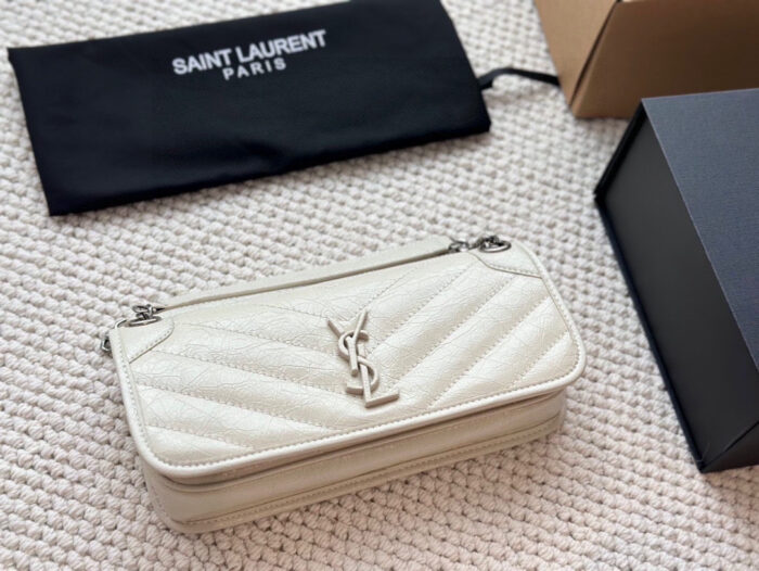 Yves Saint Laurent Niki Bag Haute Couture Edition Imported Cowhide Leather Soft And Supple Texture - Image 11