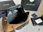 Chanel Métiers D'Art Collection - Patchwork Calfskin Diamond Quilted Chain Shoulder Bag - Image 8