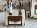 Burberry Canvas Tote Bag Pink Sweet Style Fits Ipad - Image 7