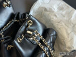 Chanel Duma Series Lambskin Light Gold Metal Backpack (Convertible To Shoulder Bag Or Handbag) - Image 8
