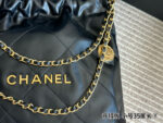 Chanel Trash Bag Bag Openwork Logo Coin Retro Lazy Fine Durable Leather - Image 4