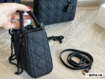 Dior Lady Dior Satin Calfskin Versatile Tote Bag - Image 7
