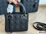 Dior Lady Dior Satin Calfskin Versatile Tote Bag - Image 8