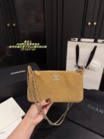 Chanel 25B Suede Star Mahjong Chain Bag (Removable Chain) - Image 2