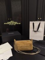 Chanel 25B Suede Star Mahjong Chain Bag (Removable Chain) - Image 3