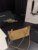 Chanel 25B Suede Star Mahjong Chain Bag (Removable Chain) - Image 4