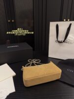 Chanel 25B Suede Star Mahjong Chain Bag (Removable Chain) - Image 7