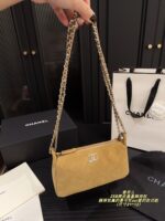 Chanel 25B Suede Star Mahjong Chain Bag (Removable Chain) - Image 9