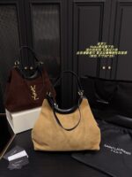 Yves Saint Laurent Hobo Suede Underarm Bag Minimalist And Distinctive Effortless For Commuting Generous Capacity, Lightweight - Image 4
