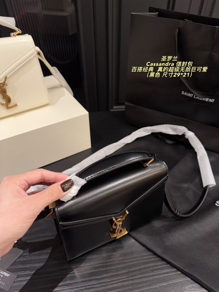 Yves Saint Laurent Cassandra Envelope Bag Timeless Classic Exquisite And Adorable Ethereal Charm - Image 7
