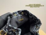 Miu Miu Graffiti Bucket Bag Baby Blue Colourway Playful And Whimsical - Image 6