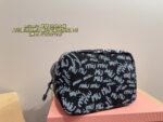 Miu Miu Graffiti Bucket Bag Baby Blue Colourway Playful And Whimsical - Image 7