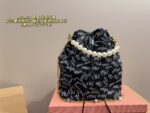 Miu Miu Graffiti Bucket Bag Baby Blue Colourway Playful And Whimsical - Image 10