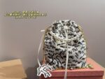 Miu Miu Graffiti Bucket Bag Baby Blue Colourway Playful And Whimsical - Image 11