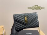 Yves Saint Laurent Woc Envelope Bag Silver Buckle Versatile Carrying Options Elegant And Refined - Image 12