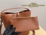 Yves Saint Laurent Hobo Bucket Bag Ysl Logo Clasp Minimalist Soft Leather Multi-Compartment Spacious Design - Image 8