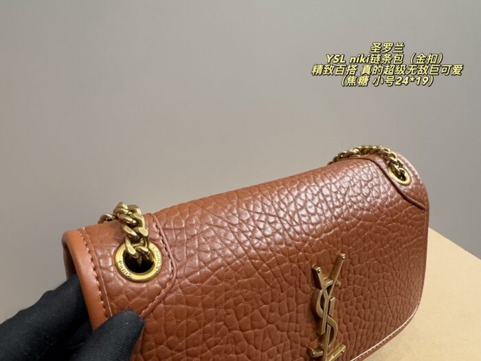 Yves Saint Laurent Niki Elephant Print Chain Bag Timeless Classic Exquisitely Adorable - Image 5