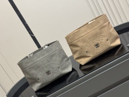 Chanel Denim Beach Bag - Washed And Distressed Finish