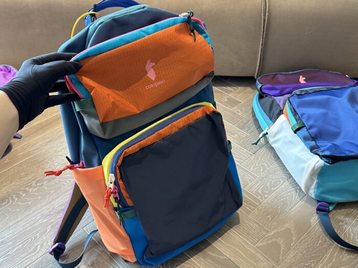 Jansport Dopamine Colour-Block Alpaca Backpack Outdoor Leisure Waterproof Durable Large Capacity - Image 3