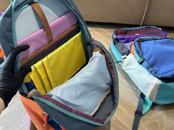 Jansport Dopamine Colour-Block Alpaca Backpack Outdoor Leisure Waterproof Durable Large Capacity - Image 9