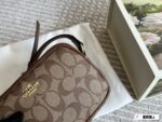 Coach Compact Camera Bag With Double Zipper Closure – Small In Size Yet Spacious Inside. Dimensions: 19 × 12 Cm - Image 2