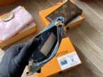 Louis Vuitton Monogram/Denim Coin Purse Card Holder Car Key Accessory Adorable And Practical - Image 8