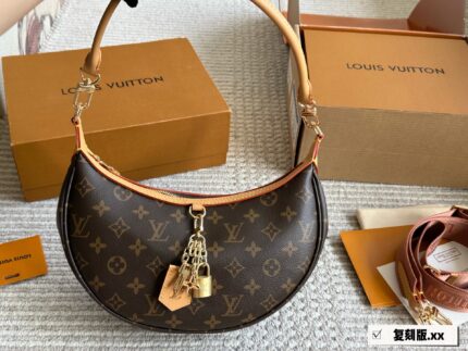 Louis Vuitton Loop New Edition With Box Replica Moon Bag Handheld, Crossbody, Underarm