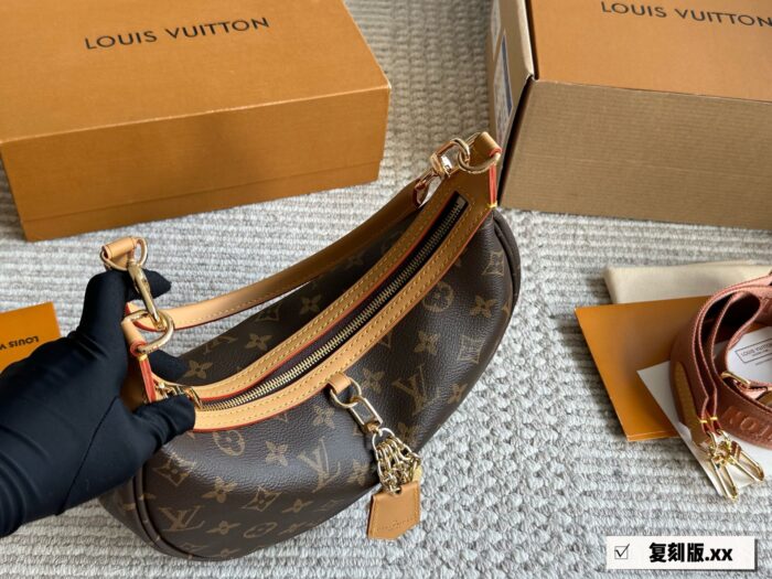 Louis Vuitton Loop New Edition With Box Replica Moon Bag Handheld, Crossbody, Underarm - Image 3