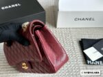 Chanel Cf Series Caviar Grain Leather Diamond Quilted Chain Bag - Image 3