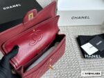 Chanel Cf Series Caviar Grain Leather Diamond Quilted Chain Bag - Image 8