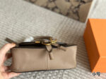 Chloe Handheld Saddle Bag Cowhide Leather Suede / Fringe / Rivets / Horseshoe Buckle Retro Elegance - Image 6