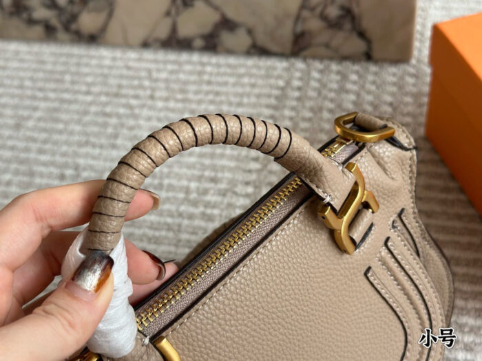 Chloe Handheld Saddle Bag Cowhide Leather Suede / Fringe / Rivets / Horseshoe Buckle Retro Elegance - Image 7