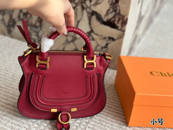 Chloe Handheld Saddle Bag Cowhide Leather Suede / Fringe / Rivets / Horseshoe Buckle Retro Elegance - Image 12