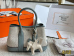 Hermès Mini Garden Handbag Exquisitely Charming Complimentary Silk Scarf And Pendant Complete With Box - Image 13
