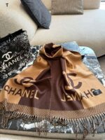Chanel Fringe Logo Scarf - Image 6