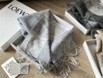Loewe Cashmere Scarf Delicate Colour Palette Soft And Comfortable Complete With Box - Image 4